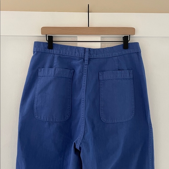 GRAVEL & GOLD Placer High Rise Straight Leg Pants in Labourer Blue Size 32 | 14 - Picture 10 of 16